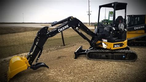 30g mini excavator and bucket|john deere mini 30g.